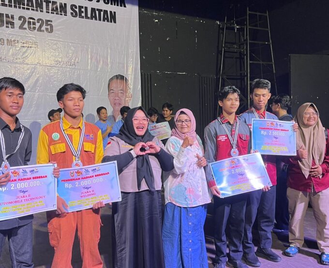 Juara 2 LKS Automobile Technology Tingkat Provinsi Kalimantan Selatan 2025